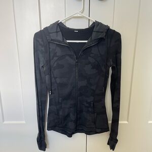 Define Hooded Jacket *Nulu | Black Camo